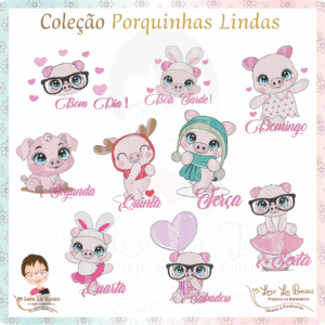 Coleção Semaninha Porquinhas