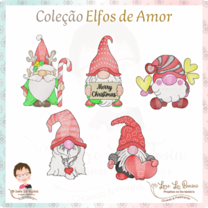 Matrizes Coleção Elfos de Amor-Gnomos