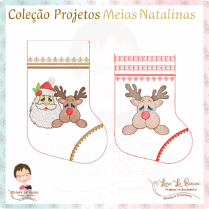 Matrizes Projetos Meias/Botas Natalinas