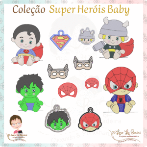 Matrizes Coleção Heróis Baby-Super Heróis