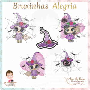 Matrizes Coleção Bruxinhas-Halloween